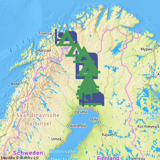 Ställplatser Lappi