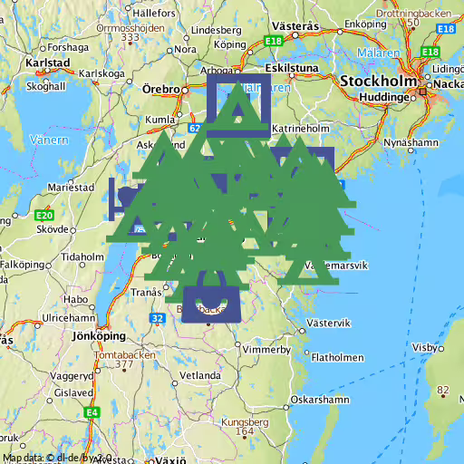 Ställplatser Östergötlands län