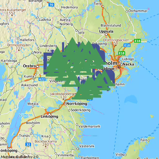Ställplatser Södermanlands län