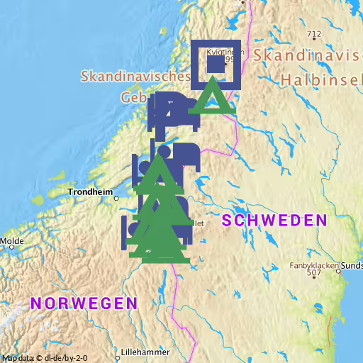 Ställplatser Trøndelag