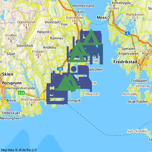 Ställplatser Vestfold